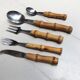Bamboo cutlery set