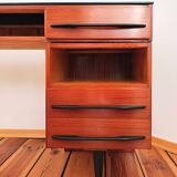 Czechoslovakian Desk by M. Pozar for Up Závody, 1960s, Set of 2