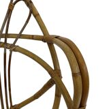 Rattan chair by Dirk van Sliedregt Rohe Noordwolde 1960 in the Netherlands