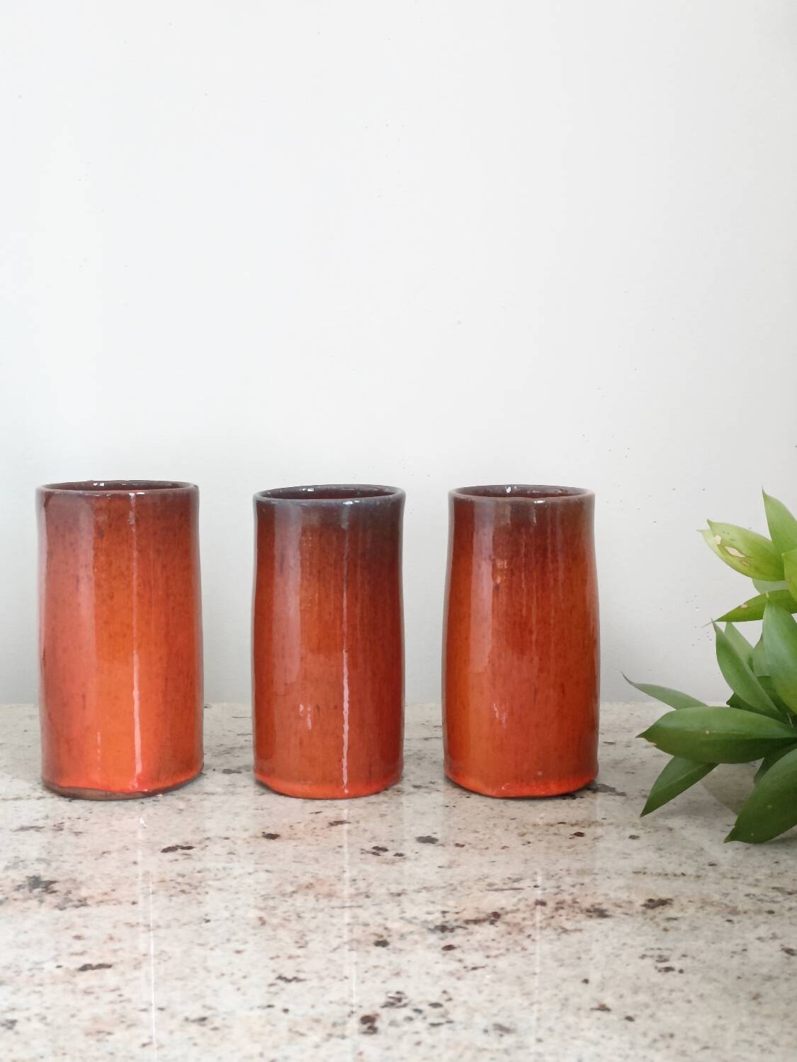 Ceramic orangeade service