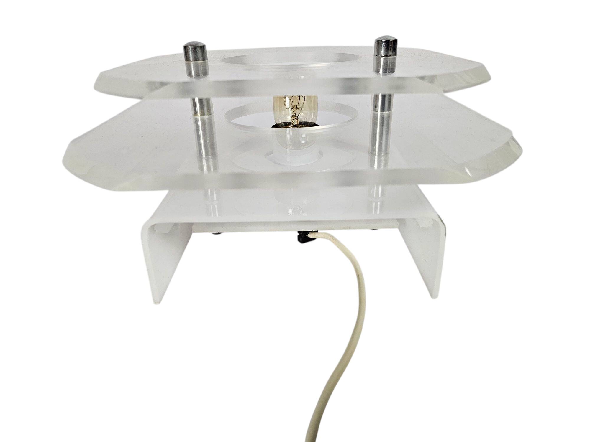 Herda Verlichting BV - Space Age - wall lamp - acrylic - plexiglass - 70s
