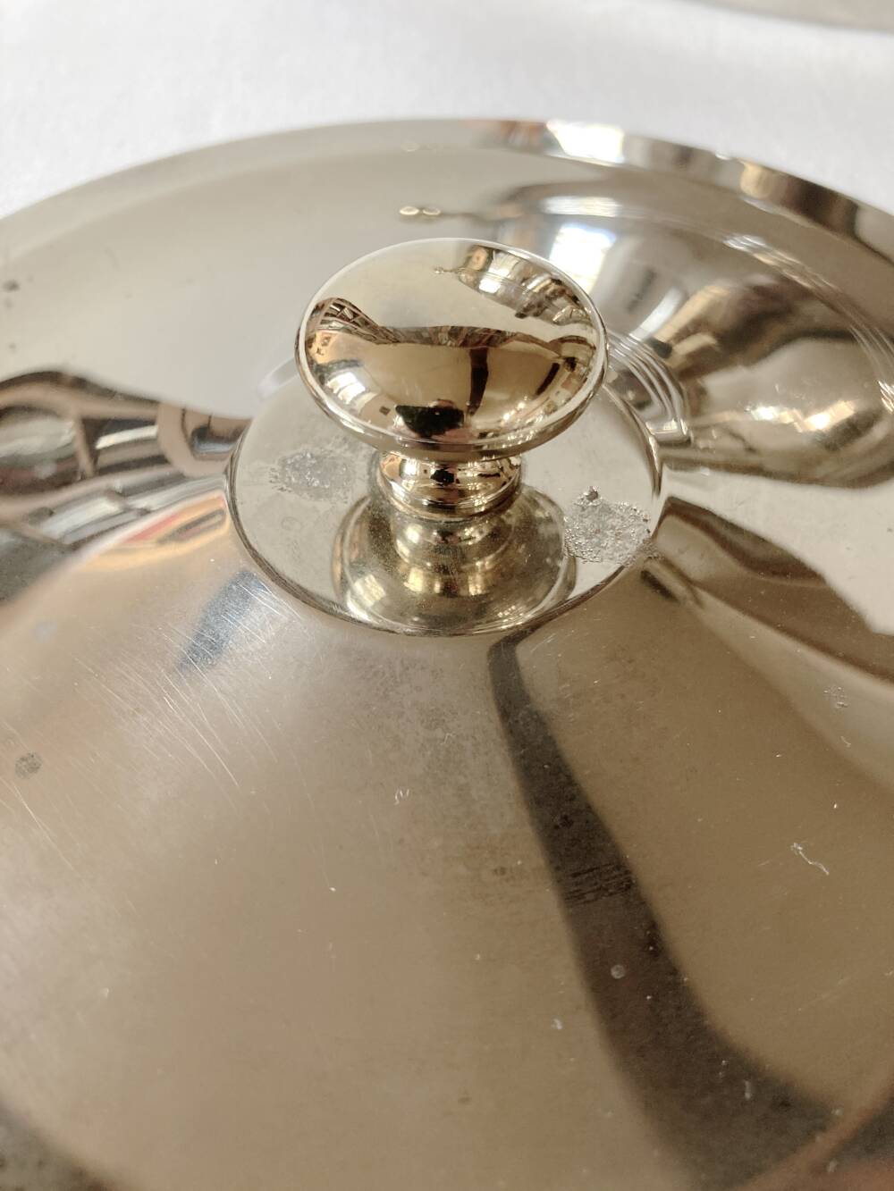 Silver-plated ice bucket