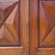 Antique Louis XIII wardrobe, diamond points