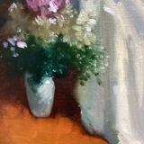 Signed painting Oil on canvas dimensions: height -55cm- width -47 cm-