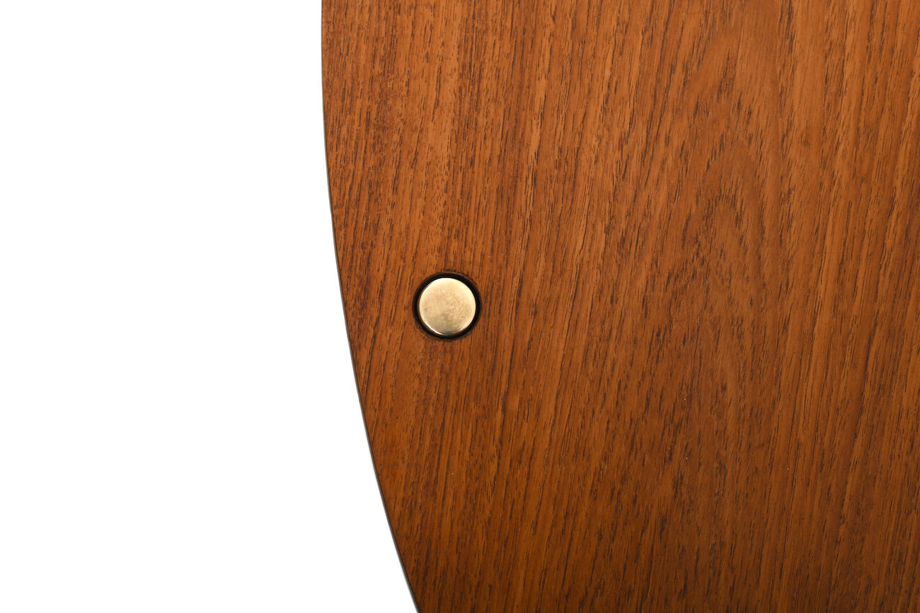 Danish mid century butler's tray table in teak