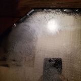 Bevelled antique mirror