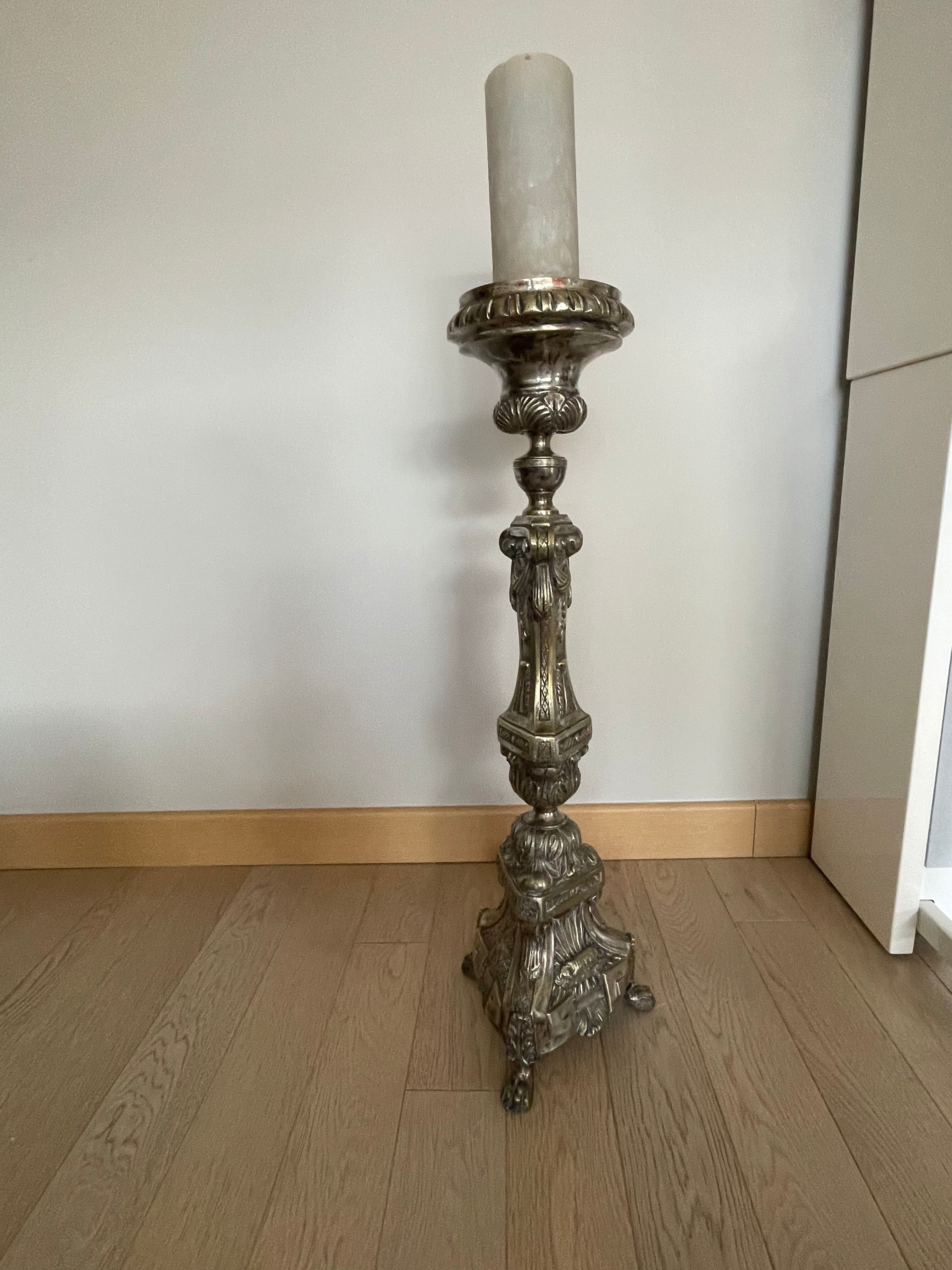 Metal candle stick