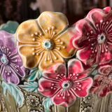 Vase barbotine  Honnaing art nouveau