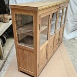 Natural Burmese teak sideboard
