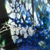 Signed blown glass vase