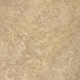 Golden metal side table with a grey marble top, 20th century.