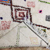 Handmade moroccan berber carpet 244 x 138 cm