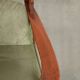 Set of 2 Art Nouveau/Jugendstil dining chairs with suede upholstery