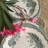 Flat plates "Daisy" Saint Amand