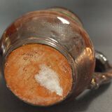 Ceramic pitcher Lithuania Vilnius Jan Limont mixed clay second half of the 20th century