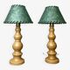 Pair of ceramic lamps reserved