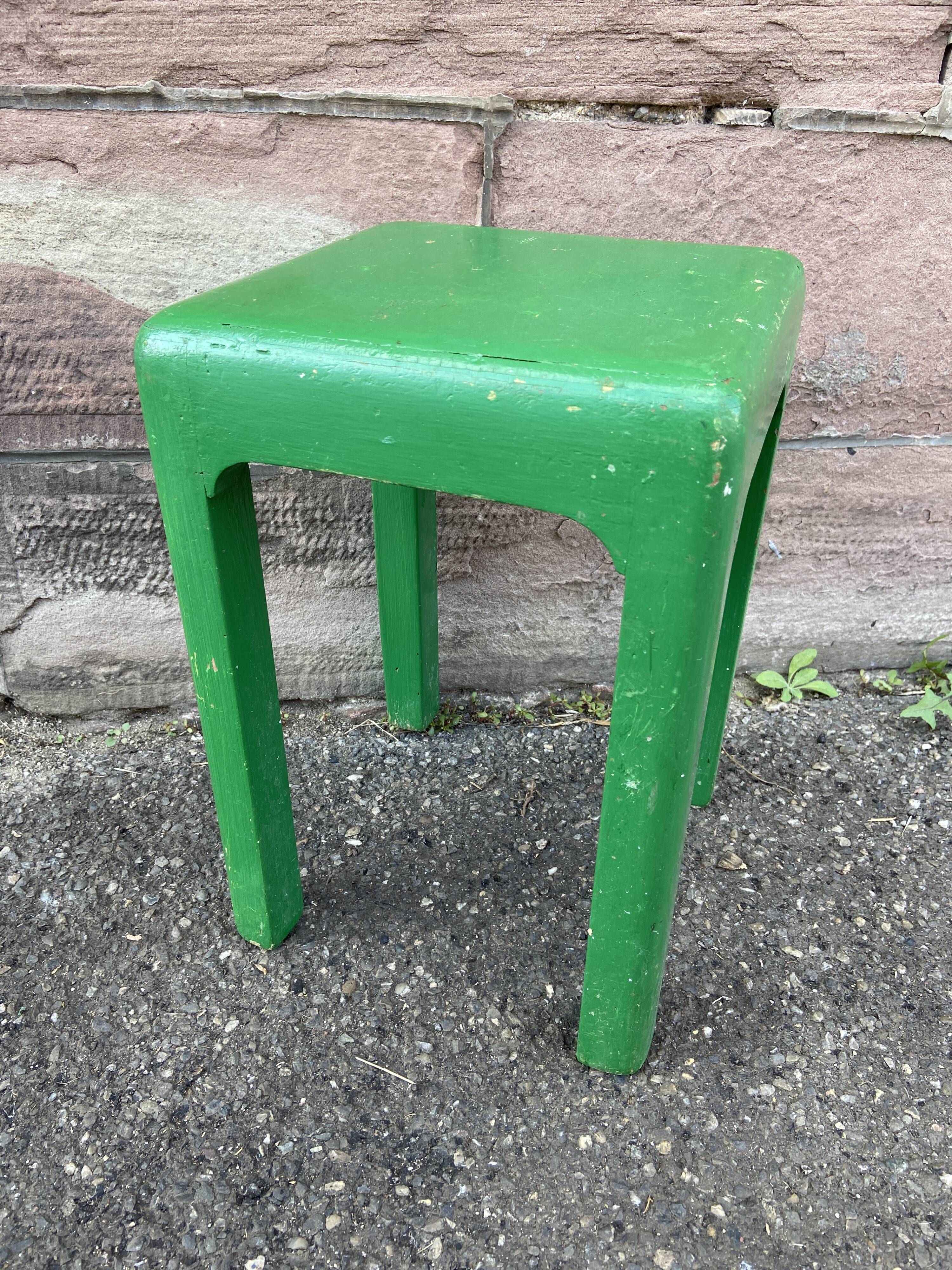 Wooden stool 1960