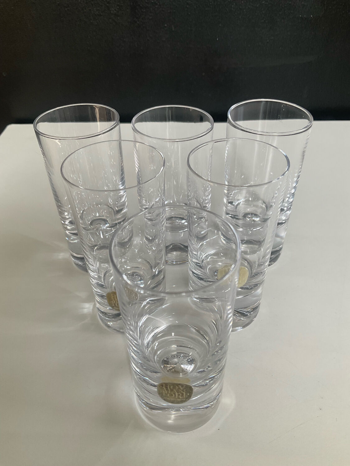 Set of 6 vintage Swedish aperitif glasses