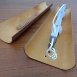 Danish Teak Wall Lamp, 1950s