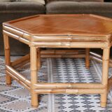 Bamboo low tables, 60s