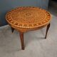 Large Moroccan Tea Table in Marquetry – 20th Century