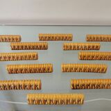 Vintage service of the faience factory of Gien, France 70s