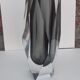 Glass vase Sommerso Murano of the 70s 21cm