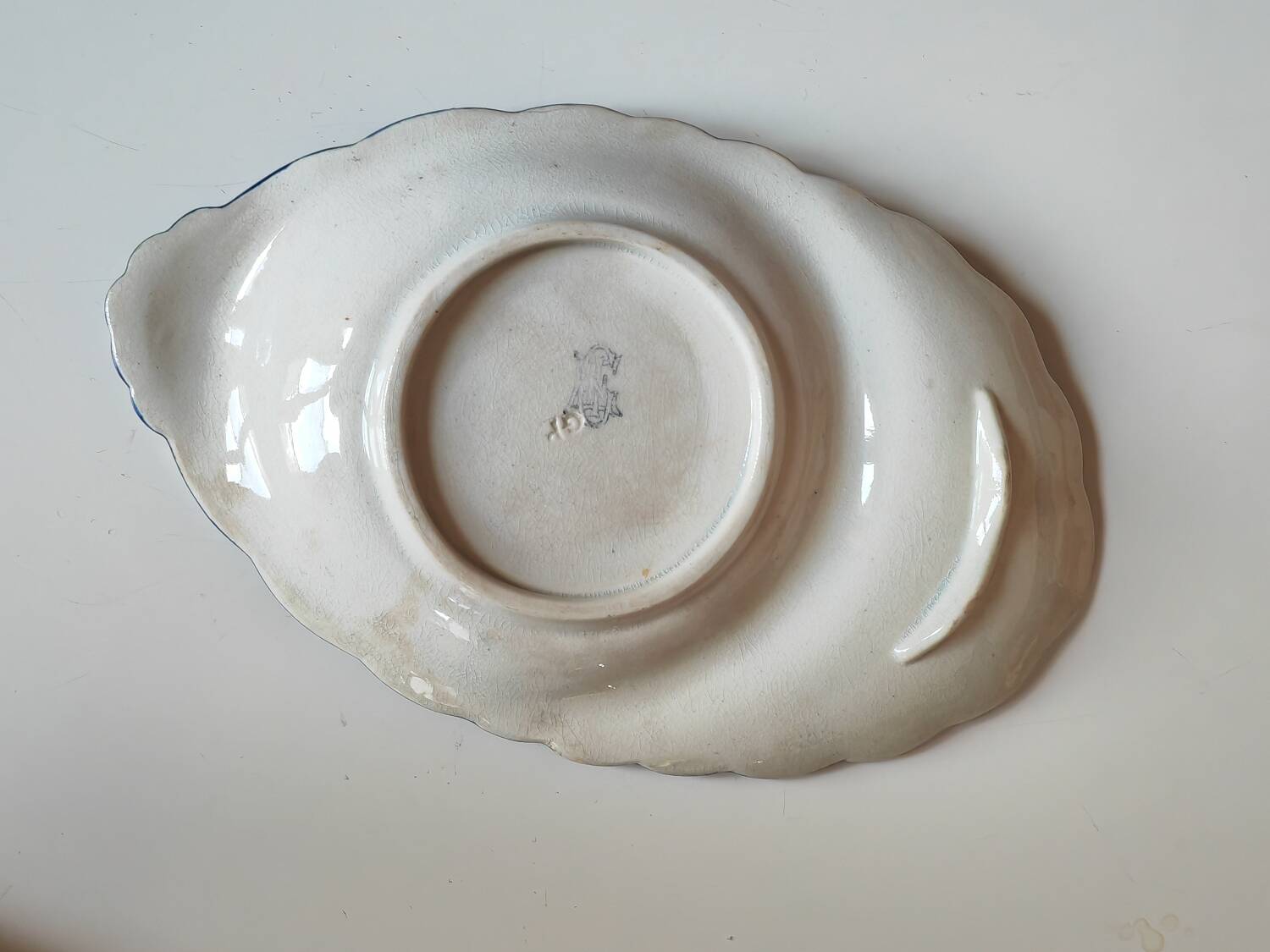 Gien plate, 19th century