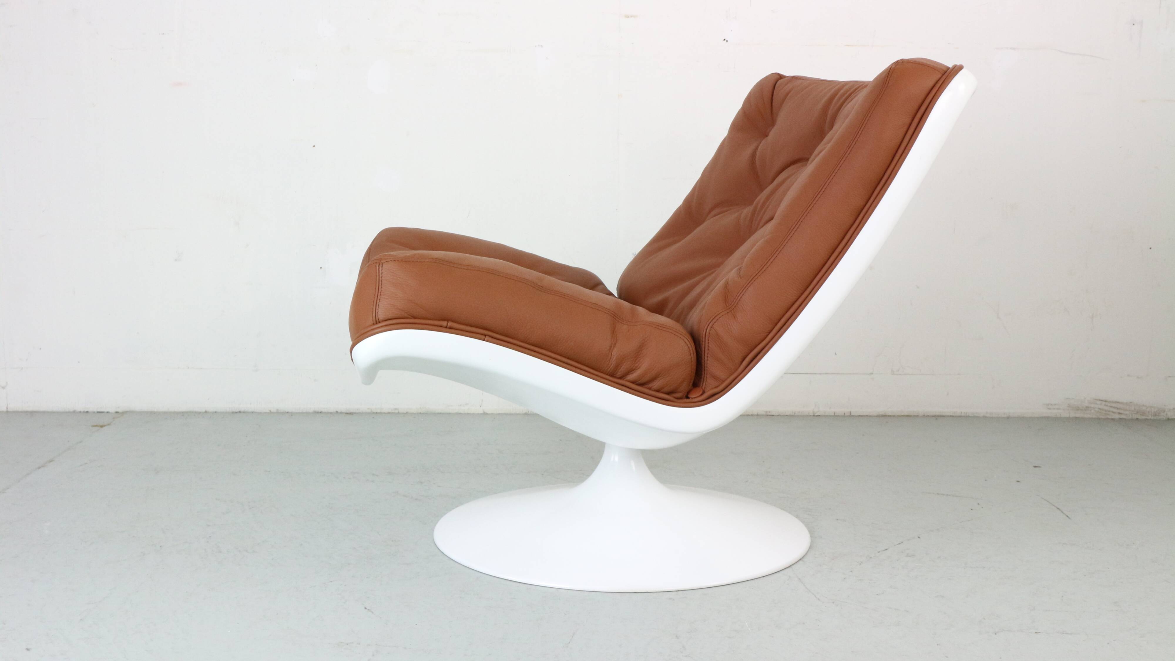 No. 976 Swivel Chair by Geoffrey Harcourt for Artifort, The Netherland