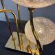 Contemporary Floor Lamp, Brass and Glass, Italy