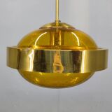Space Age UFO Pendant Lamp by Kamenický Šenov, Czechoslovakia 1970s
