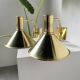 Pair of Hovik Lys brass wall lights Jonas Hidle Denmark