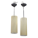 1980s pair of Aureliano Toso glass pendant lights, Italy