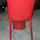 Red PVC chair