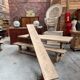 Monastery table and its 2 benches
