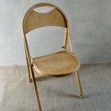 Folding wooden chair model No 24 OTK, around 1960