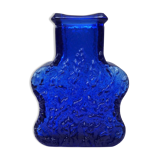 Vase bleu cobalt Skurf par Lars Hellsten