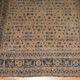 Handmade antique Persian Tabriz Hajalili rug 4.2' x 6.5' (128cm x 198cm) 1880s - 1B693