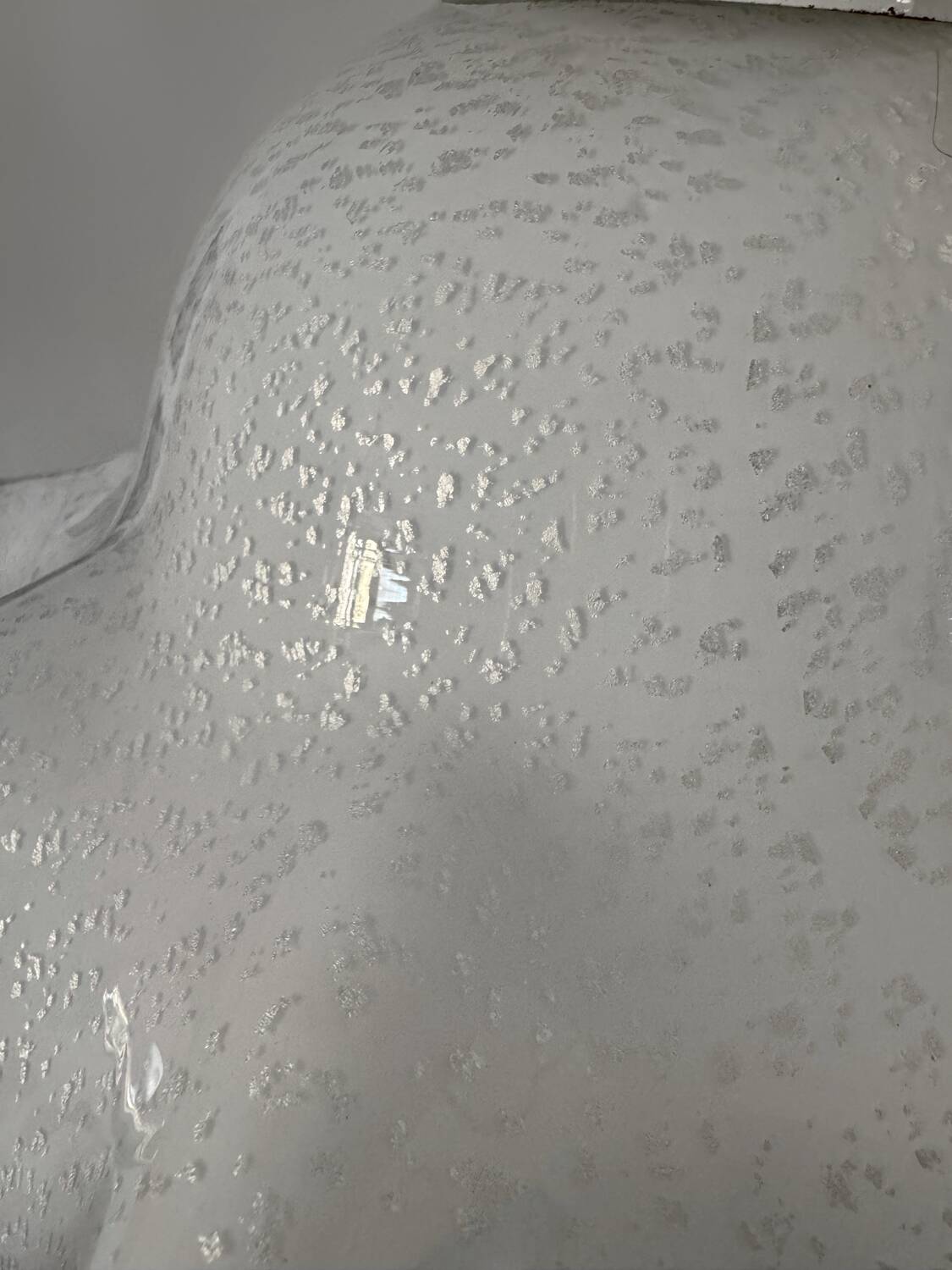 Murano glass flower pendant from the 1970s