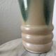 Art Deco flamed stoneware vase