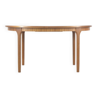 Table à rallonge oblongue en teck Mcintosh du milieu du siècle. vintage moderne, danois