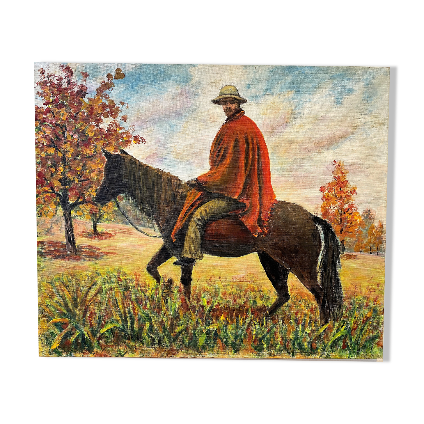 Painting on canvas Gardian