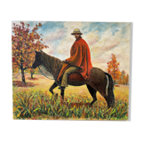 Painting on canvas Gardian