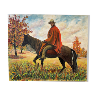 Painting on canvas Gardian