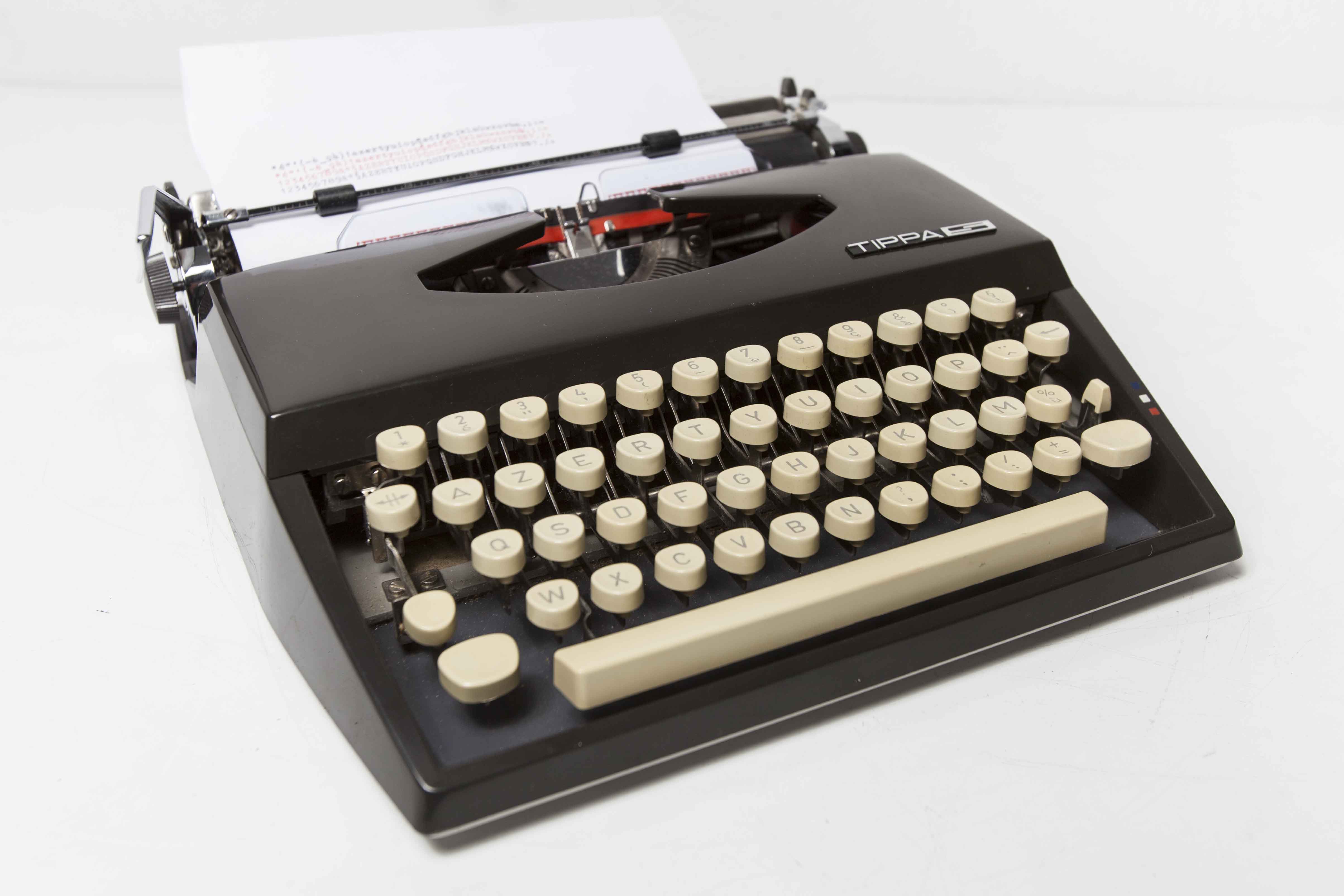 Revised Adler Tippa S typewriter and new ribbon