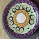 Hand-painted ceramic plate from Brittany, vintage (1960-1970)🌸