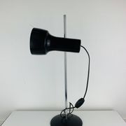 Lampe de bureau spot noir et chrome, années 60, réglable