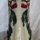 Ancient pitcher in earthenware decoration cherry Saint Amand waters