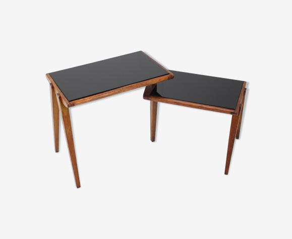 Tables basses réglables du milieu du siècle, années 1960