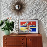 Surf illustration, limited edition of 30 copies, signed by the artist